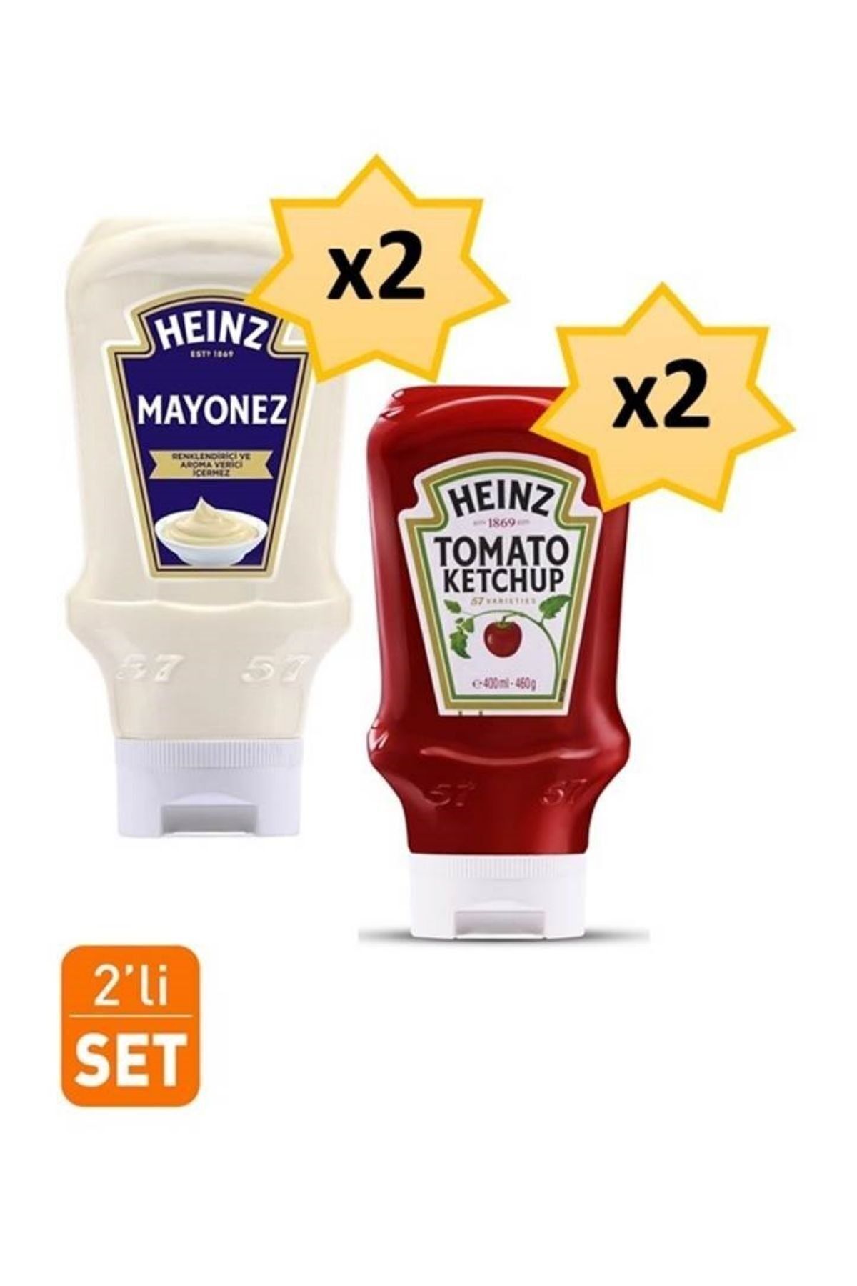 Heinz Ketçap & Mayonez 2'li Set