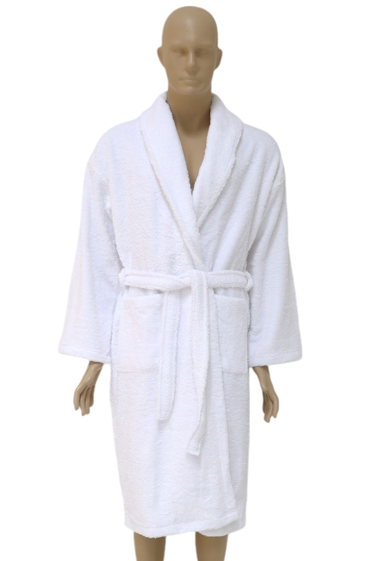 AİRYCOT Μπουρνούζι Unisex από βαμβακερό μπουκλέ για γυναίκες/άντρες