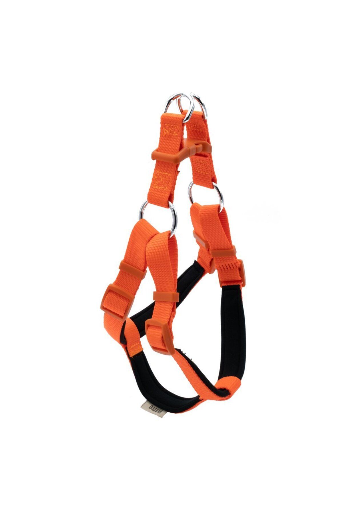 SAVEX Doggie Konfor Dokuma Ronin Göğüs Tasması Turuncu 2.0*45-55 cm (DSGT M)