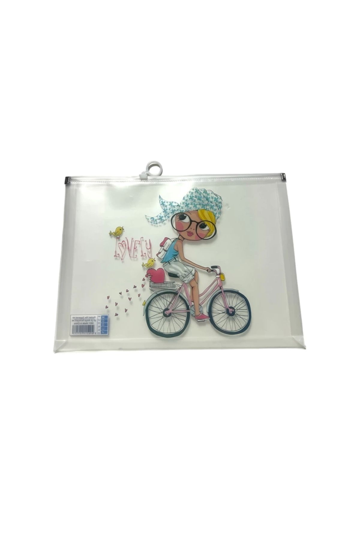 Südor-A4 Unicorn Patterned File with Zipper - Sb31 5