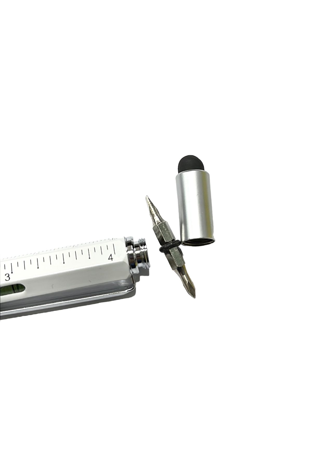 FLYON-Engineer Pen with Spirit Level Ruler and Screwdriver in 7-Function Special Box -666 3