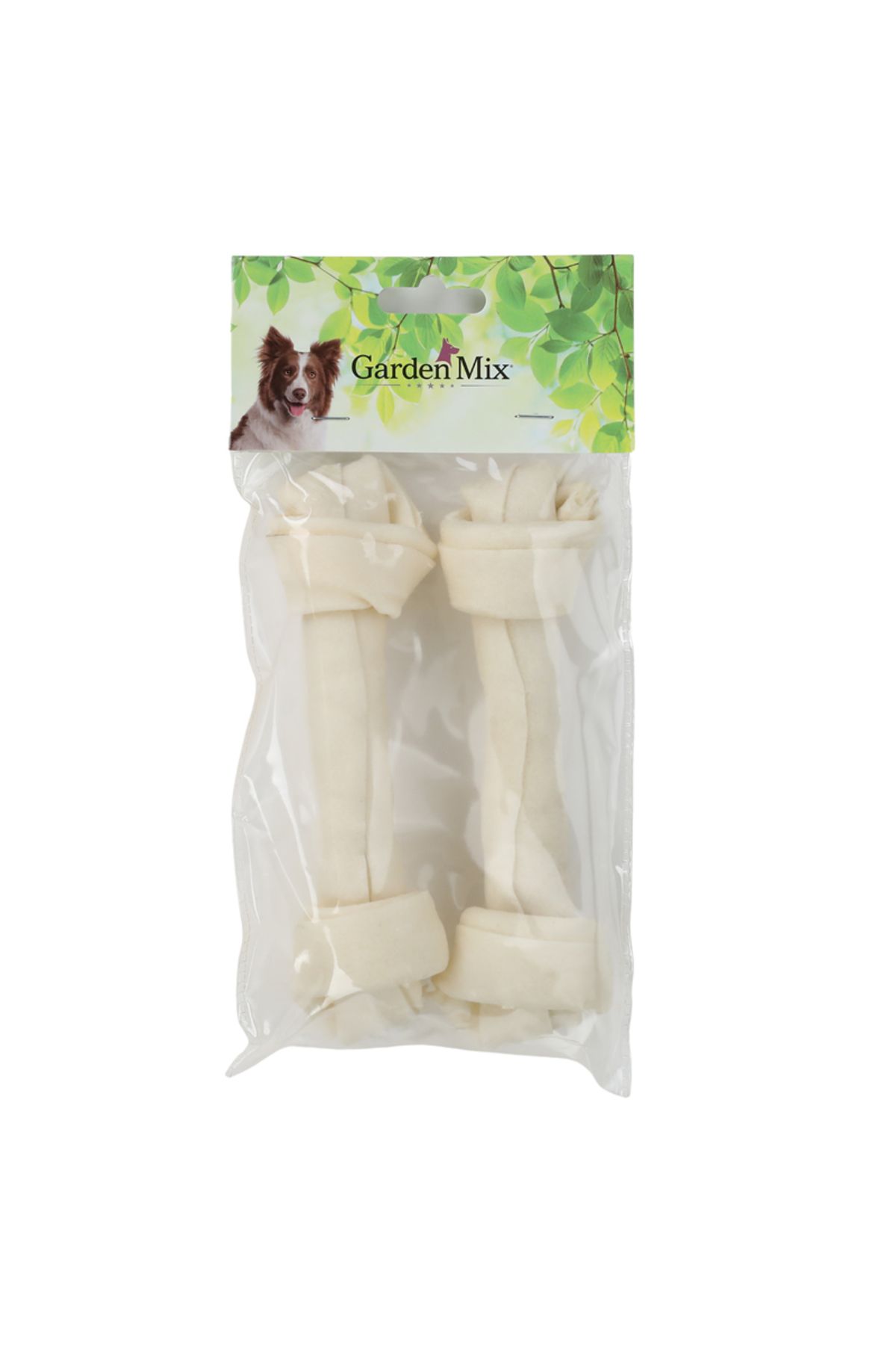 Gardenmix Gardenmıx Beyaz Düğümlü Derı Kemık 7-7,5” – 2'lı GLSTD