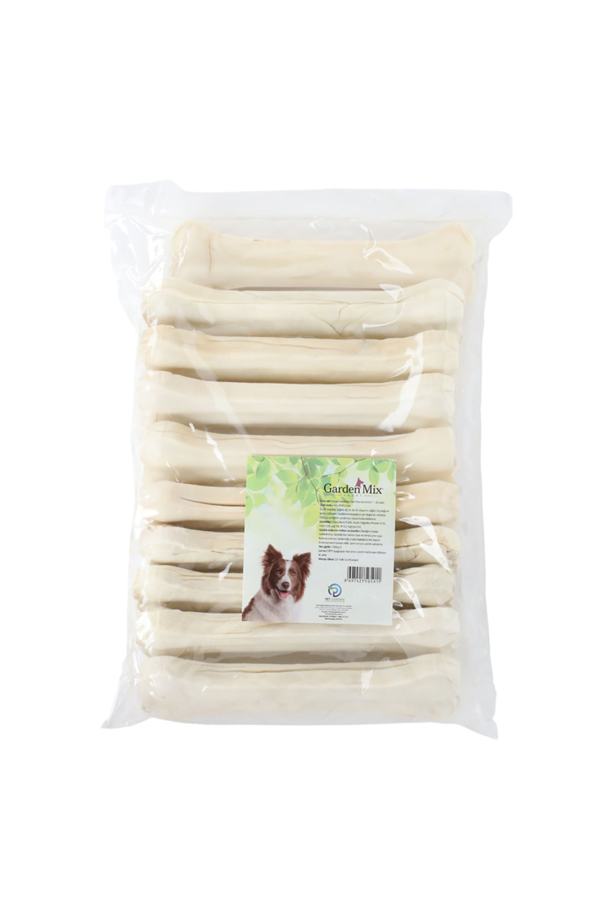 Gardenmix Sütlü Deri Kemik 21cm 150-180 G.10lu Pkt GLSTD