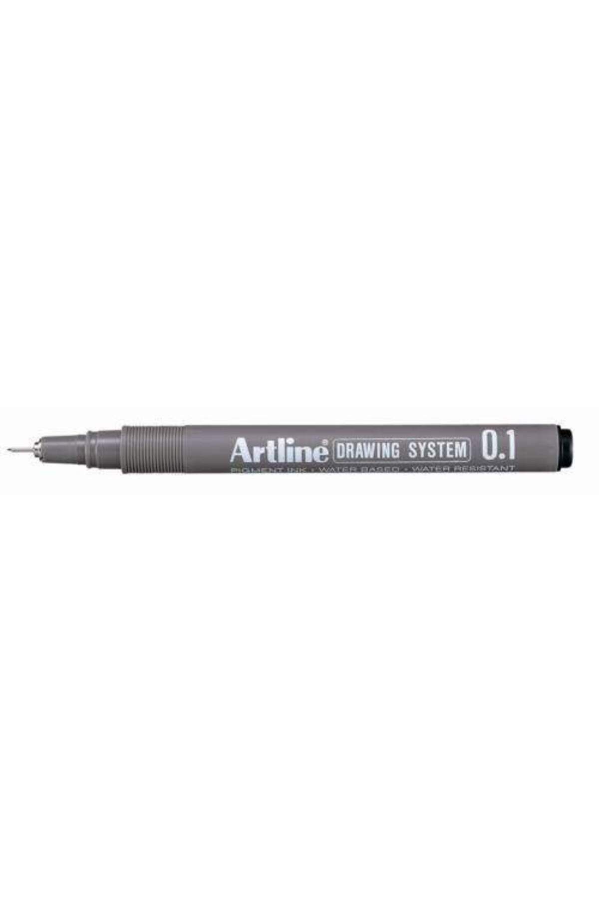 artline 0,1 Çizim Kalemi Siyah 231