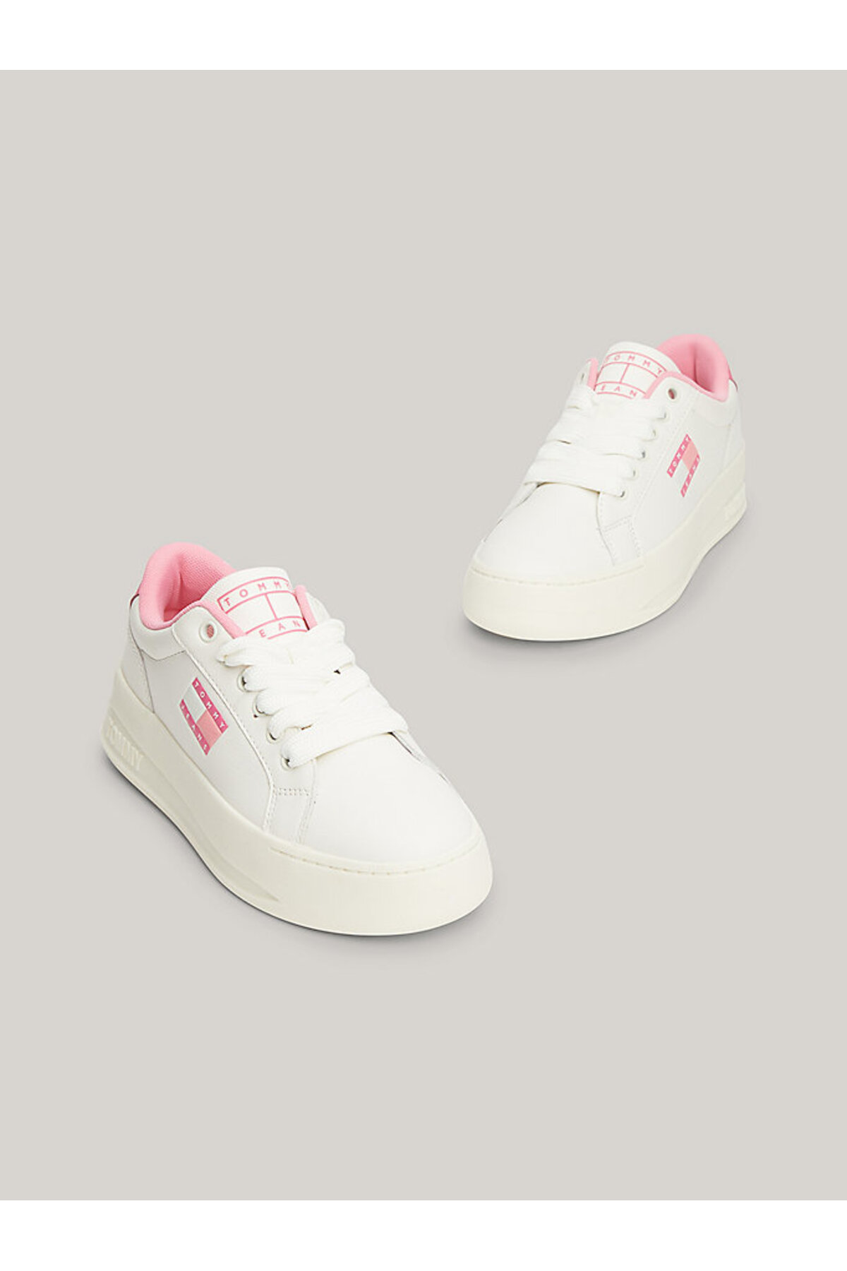 Tommy Hilfiger  Tommy Jeans Kadın Cıty Flatform Taban Spor Ayakkabı - Görsel 5