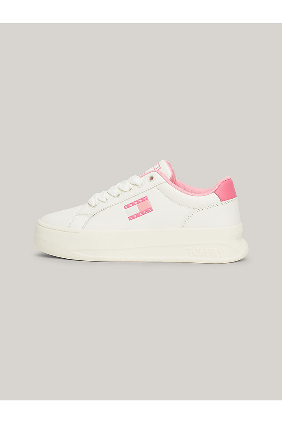 Tommy Hilfiger  Tommy Jeans Kadın Cıty Flatform Taban Spor Ayakkabı - Görsel 4