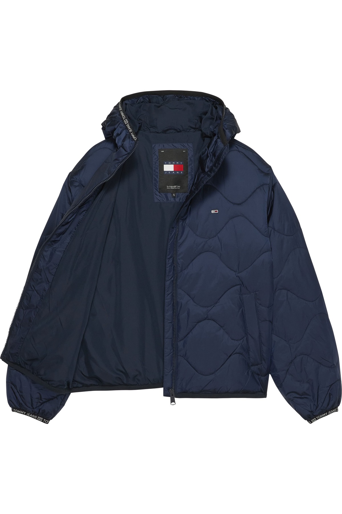 Tommy Hilfiger  Tommy Jeans Kadın Kapüşonlu Kapitone Şişme Mont - Görsel 3