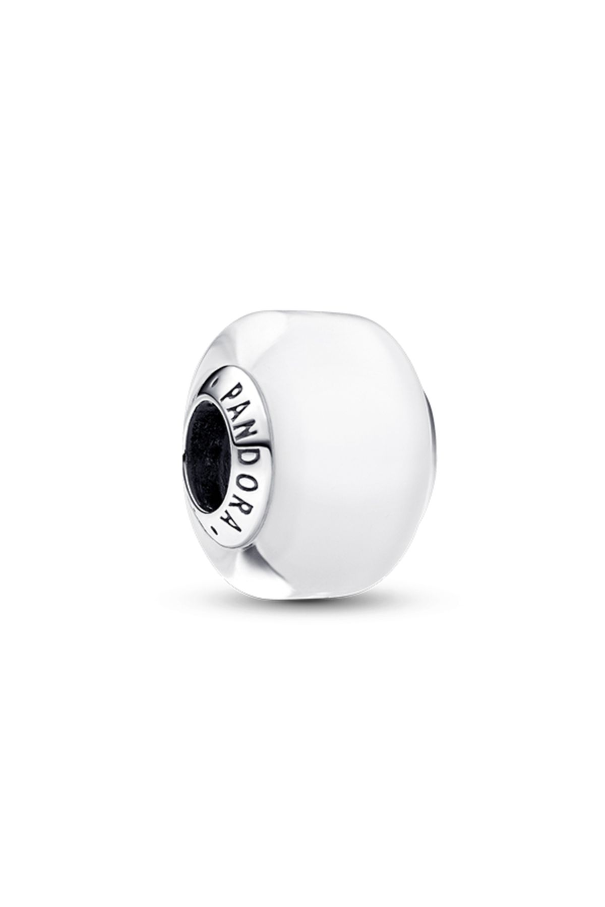 Pandora Beyaz Mini Murano Cam Charm