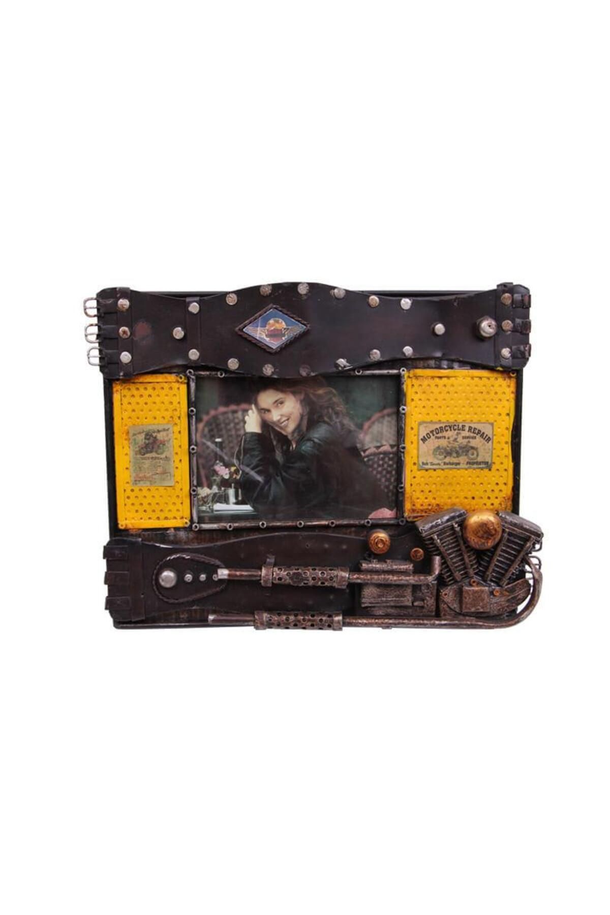 ascent store Dekoratif Metal Çerçeve Vintage Dekoratif Ev Ofis Hediyelik