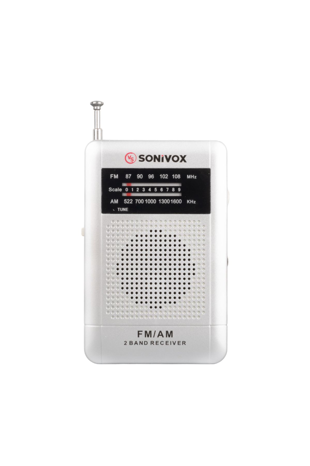 Gm Sonivox Vs-r115 Gümüş Renk Cep Tipi Analog Fm Radyo