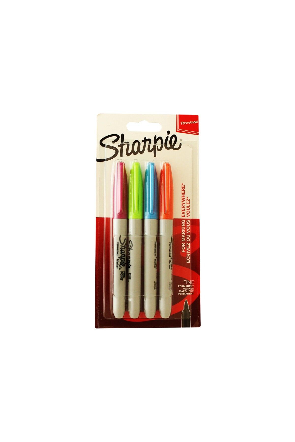 Sharpie Canlı Renkler 4'lü Set