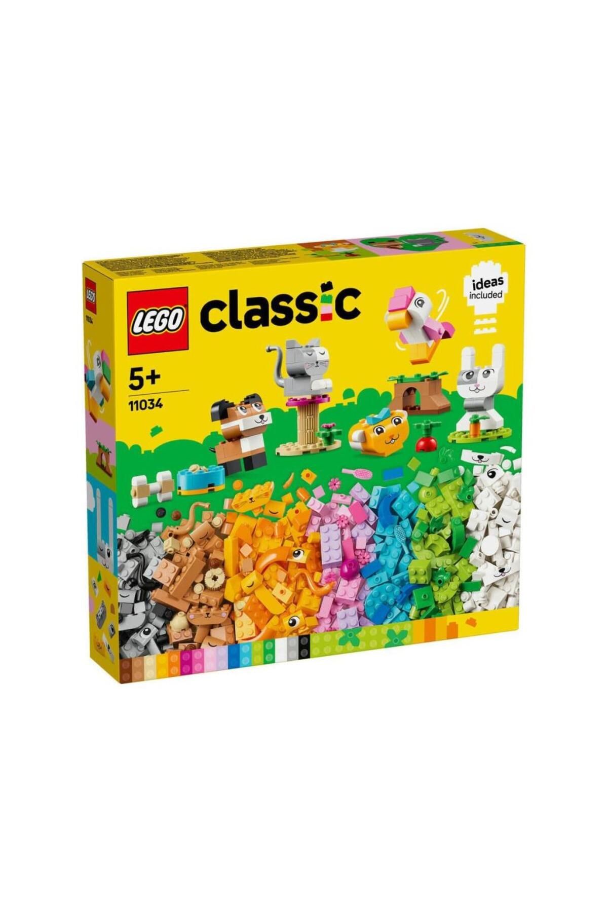 gcaksesuar Nessiworld 11034 LEGO® Classic Yaratıcı Evcil Hayvanlar 450 parça +5 yaş