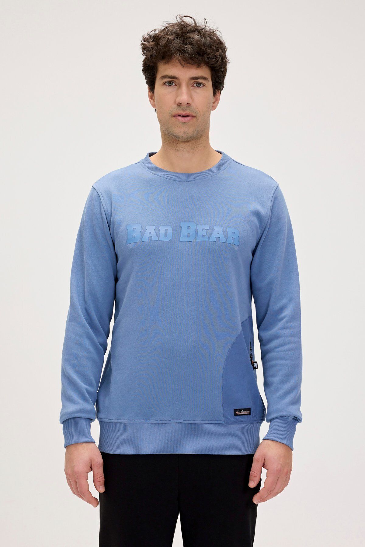 سویشرت مردانه مارلو المنت آبی Bad Bear