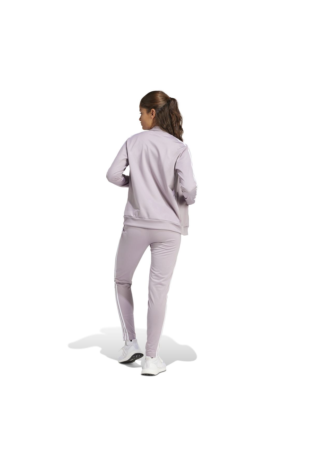 adidas-W 3S Tr Ts Purple Women's Tracksuit Set Is0852 6