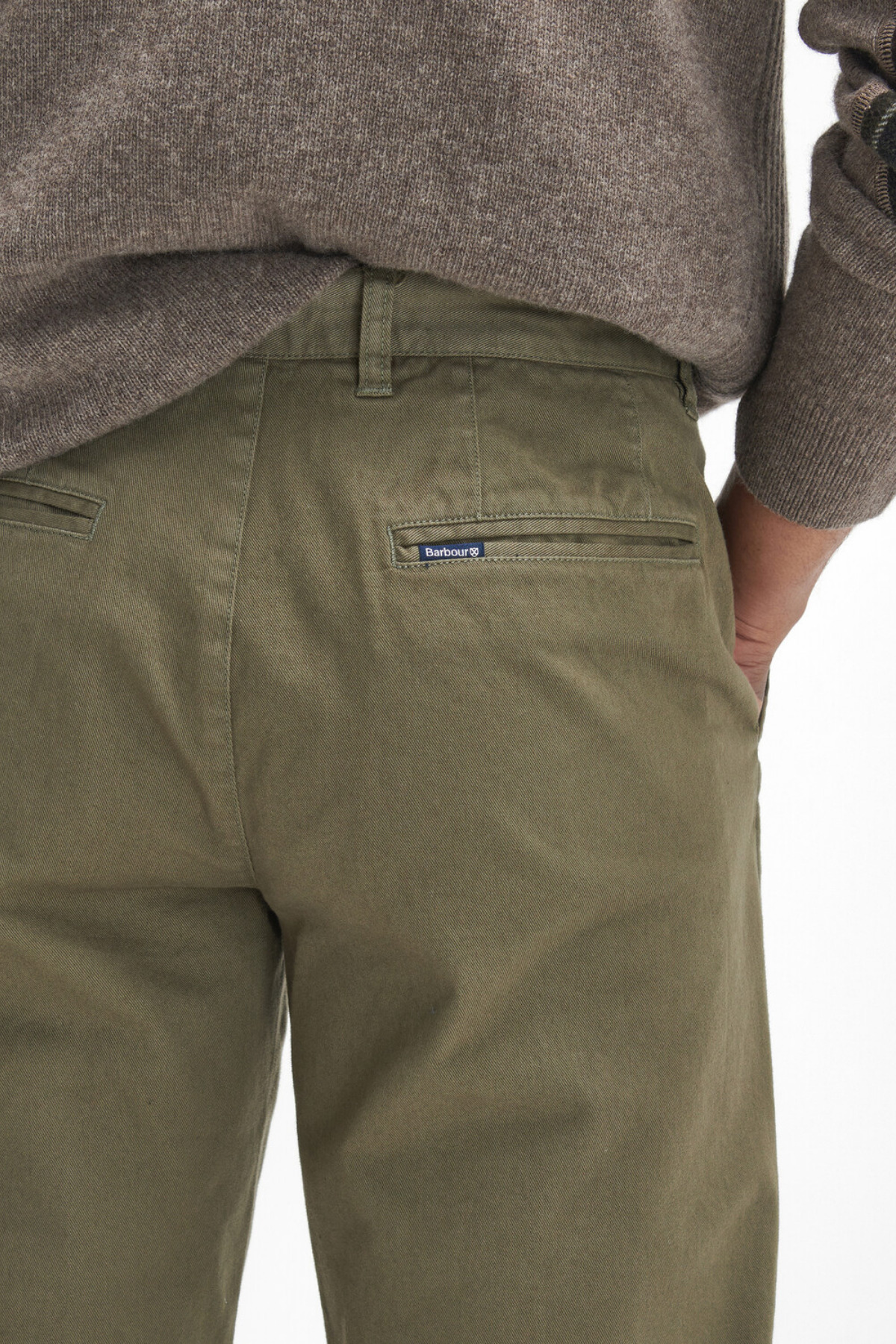 شلوار مردانه راسته فاق نرمال | باربور Barbour MTR0728-794 - تصویر 7