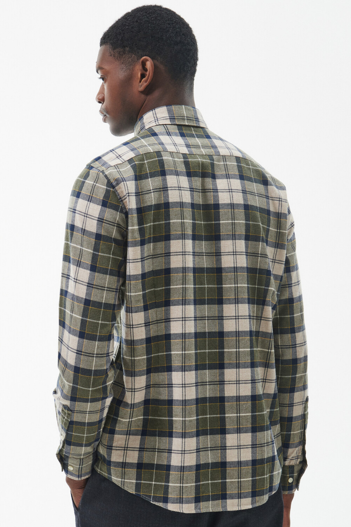 پیراهن مردانه آستین بلند | باربور Barbour MSH4991-TN16 - تصویر 4