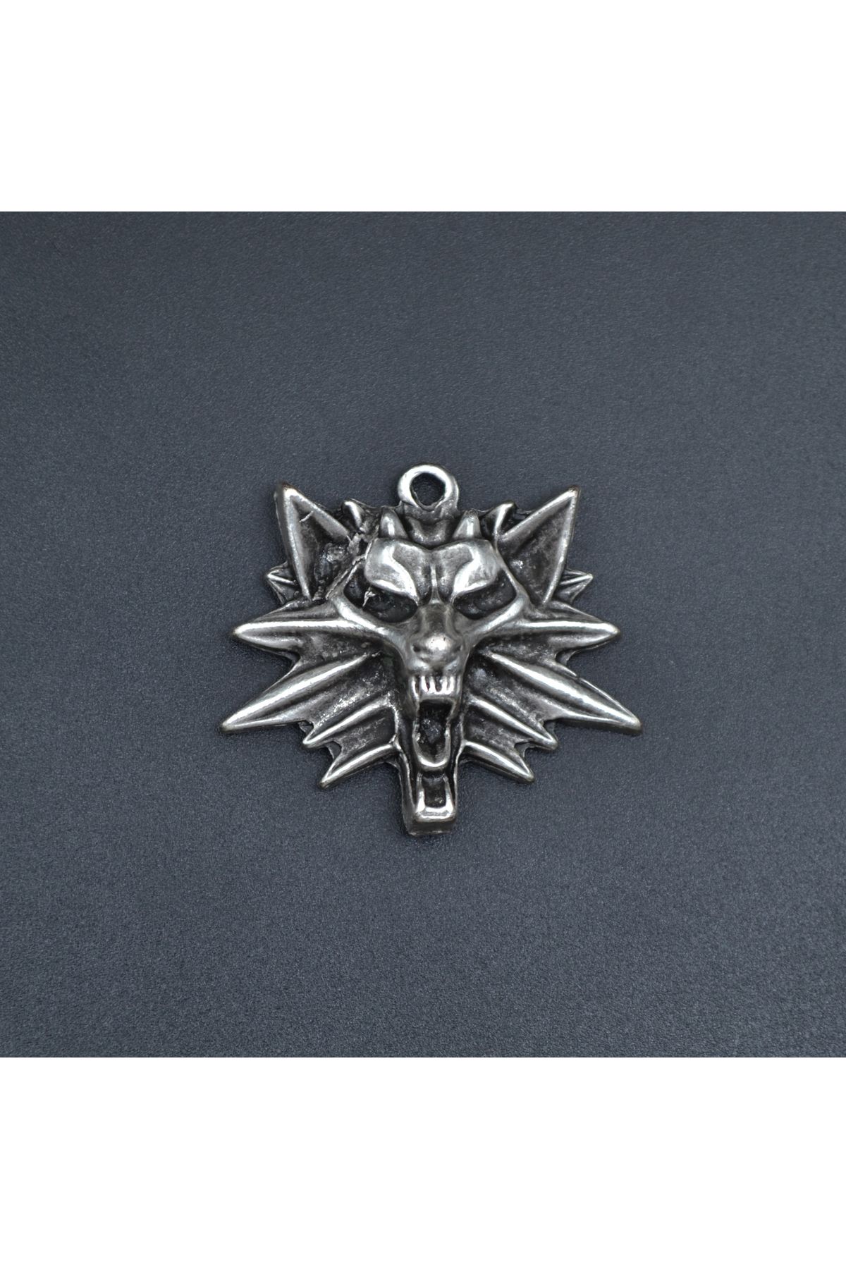 Bu Farklı-The Witcher 3 Chain Necklace - Silver Plated - Code:347-1 4