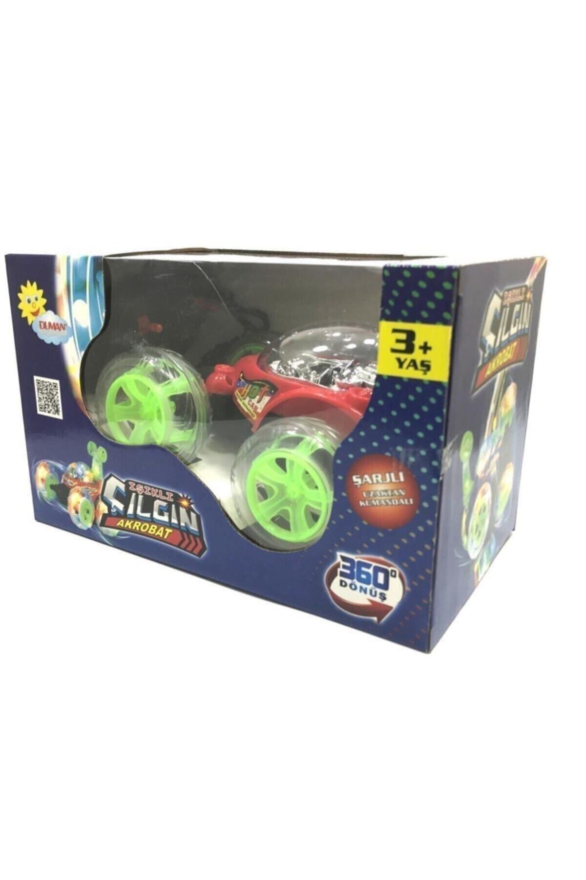 Duman-Lighted Red Crazy Acrobat with Remote Control 9802m 2