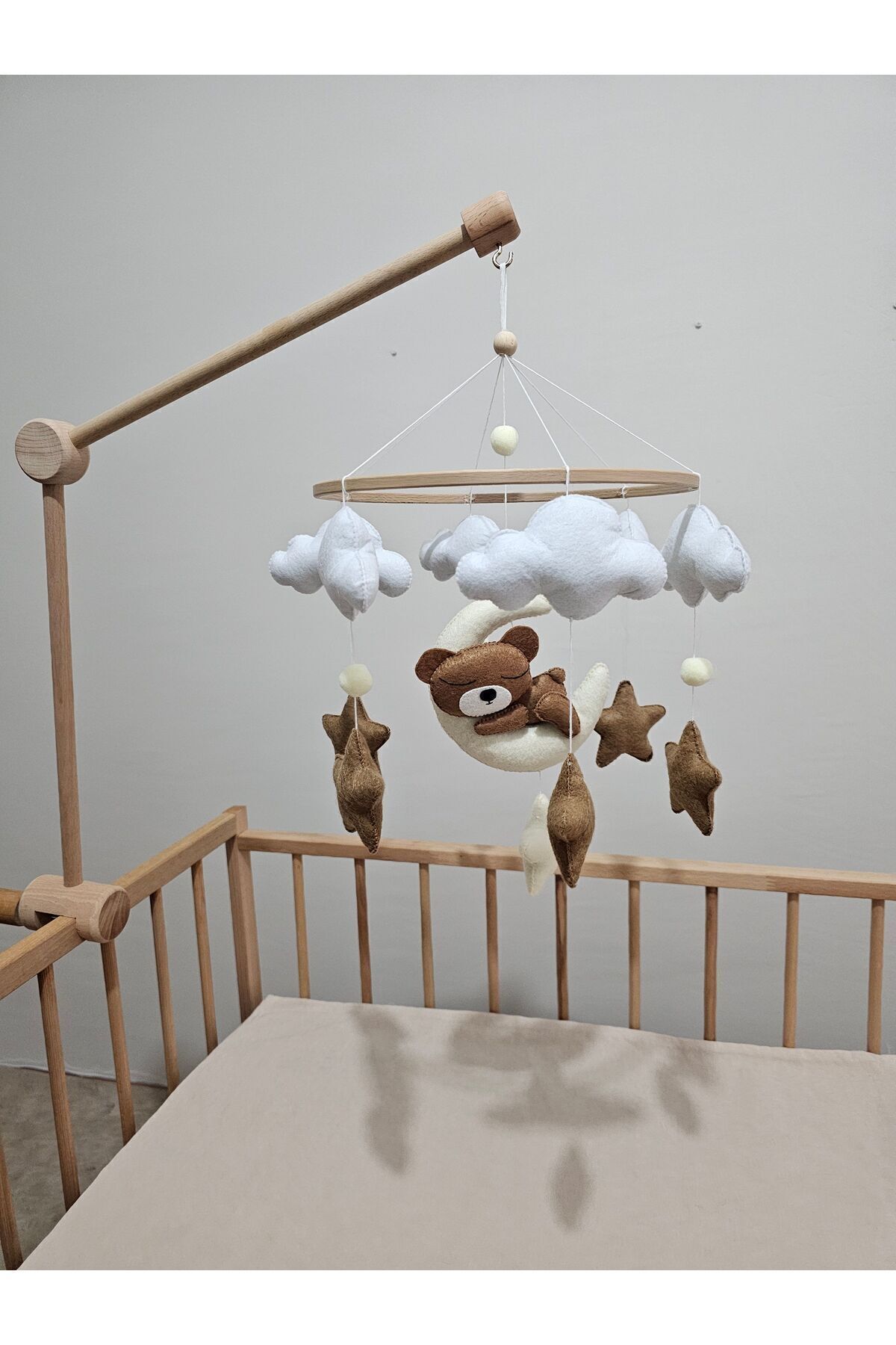 Dönence(Musical) Baby crib ornament sleeping bear