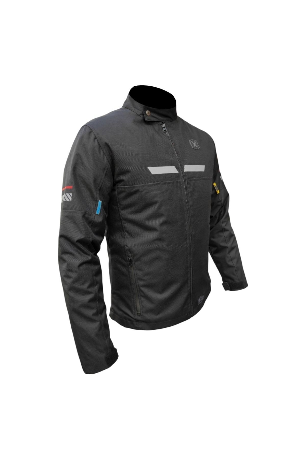 Xspeed Wise Korumalı Motosiklet Montu 50. Yıl Özel Siyah