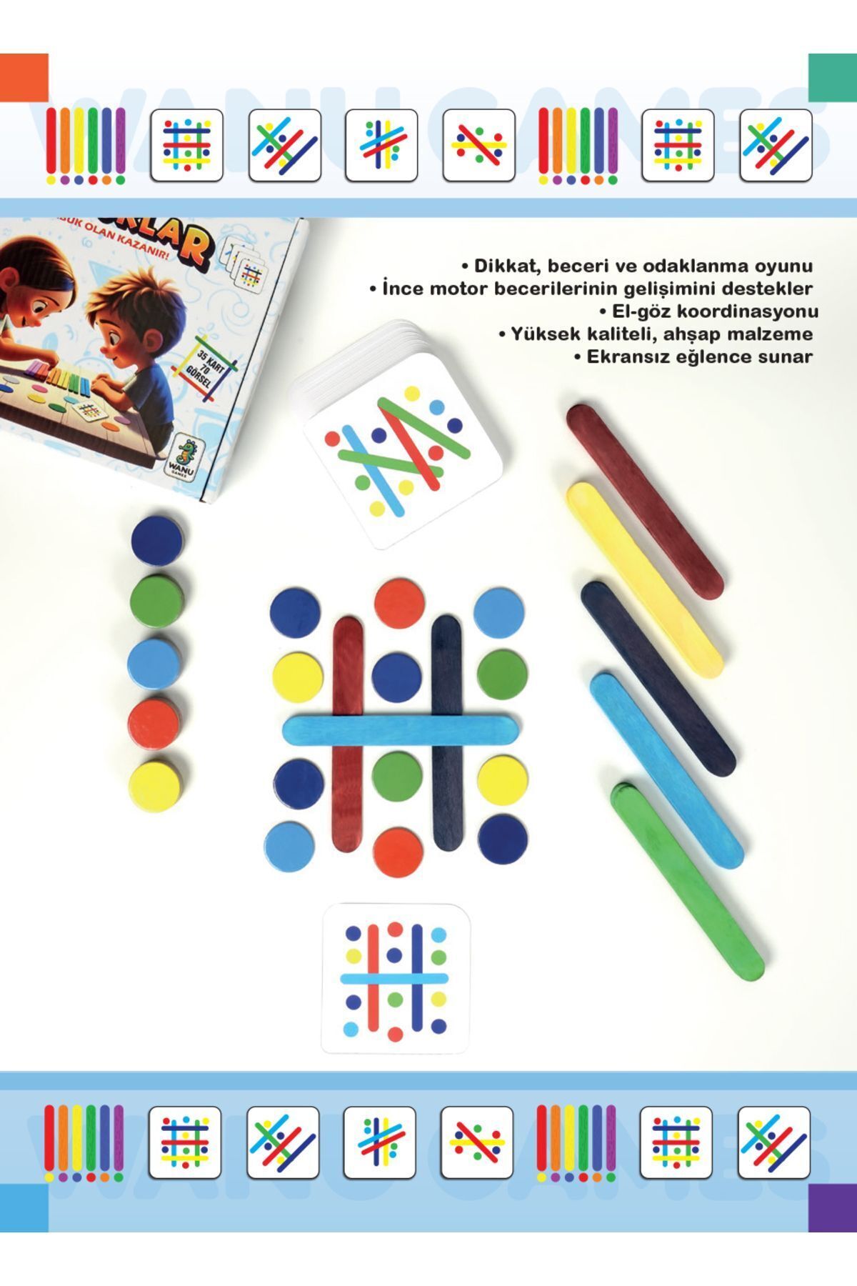 Wanu Games-Introduction to Educational Coding Quick Stick Toy Set 2