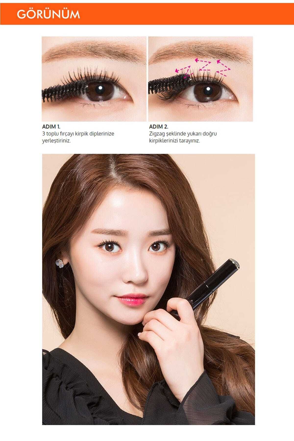 Missha-Water Resistant, Intense Volume Mascara Mega Volume Mascara (DEEP VOLUME) 5