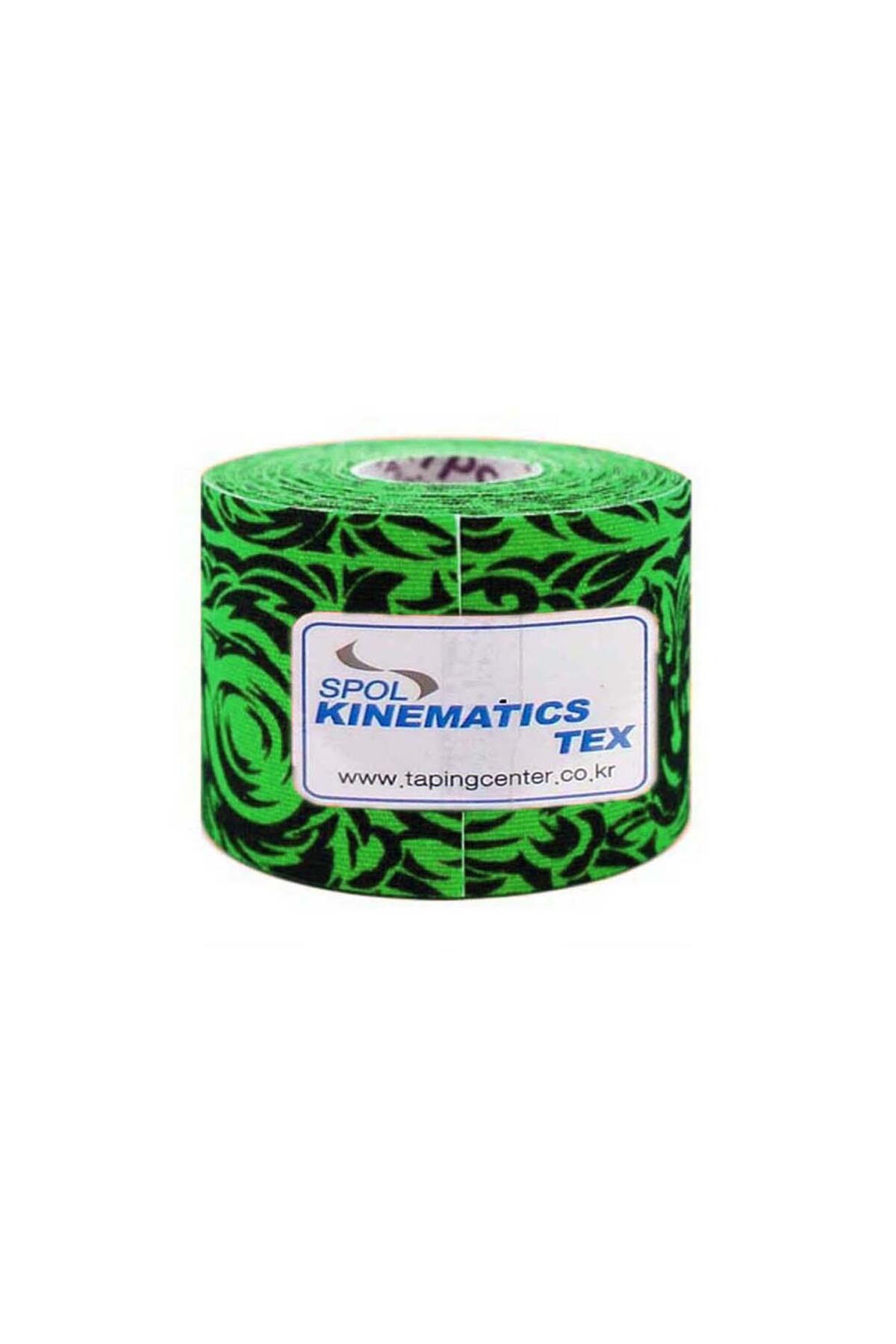 SPOL Desenli Kinesio Band, 5 Cmx5mt Sporcu Ağrı Bandı