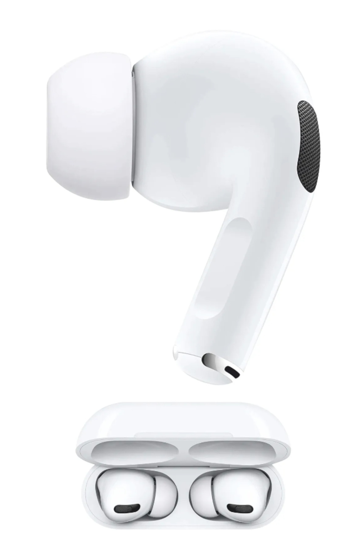 qasul ANC Gürültü Engelleme Bluetooth Kablosuz Şarj Destekli Dokunmatik Kulak İçi Kulaklık BEYAZ