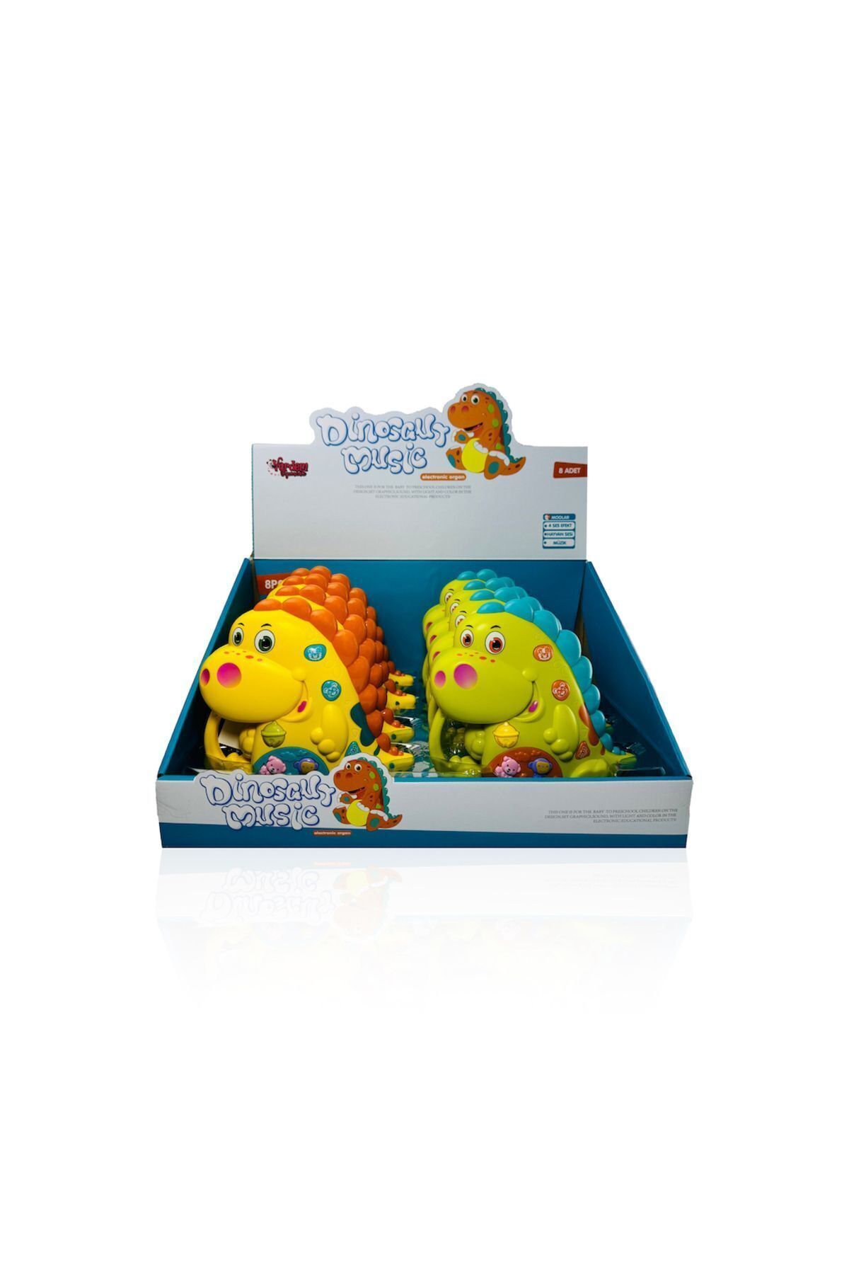 Nilly Toys Işıklı ve Müzikli Dinozor Bebek Piyanosu fotoğrafı 3 (önizleme)