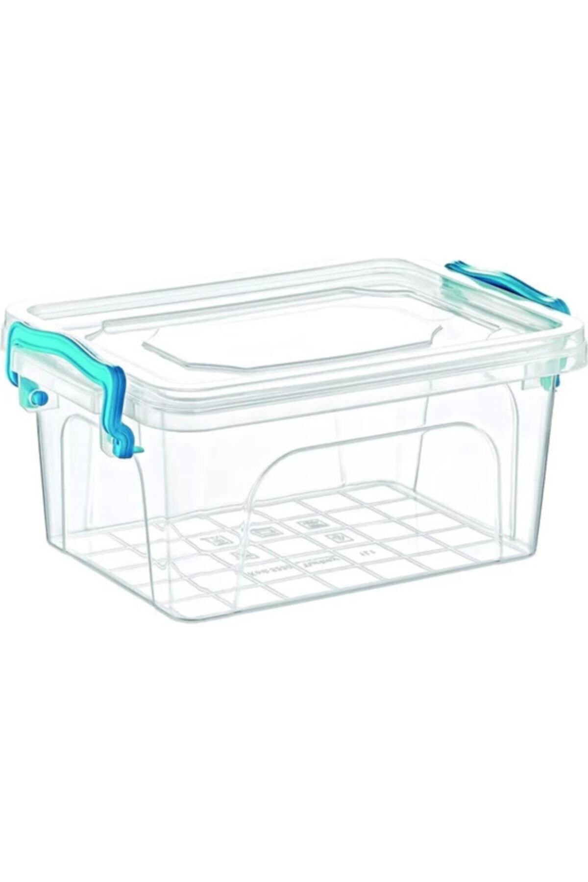 Nfm Home Storage Container 10 Liters with Lock Lid ,Storage Box 10 Pieces