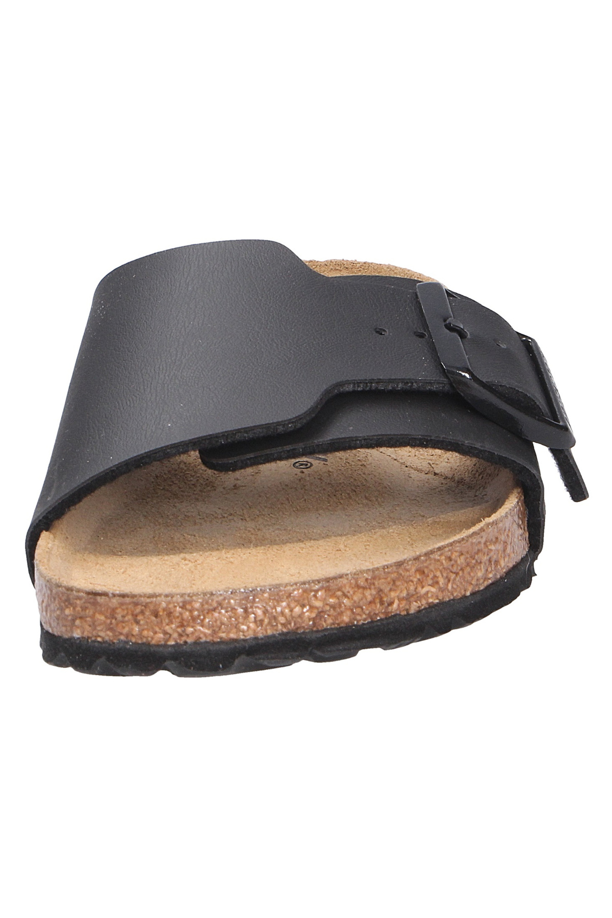 دمپایی بیرکن استاک زنانه چرم مصنوعی مشکی  راسته      Street Style / استایل خیابانی | Birkenstock 274-00-0238 GE - تصویر 6