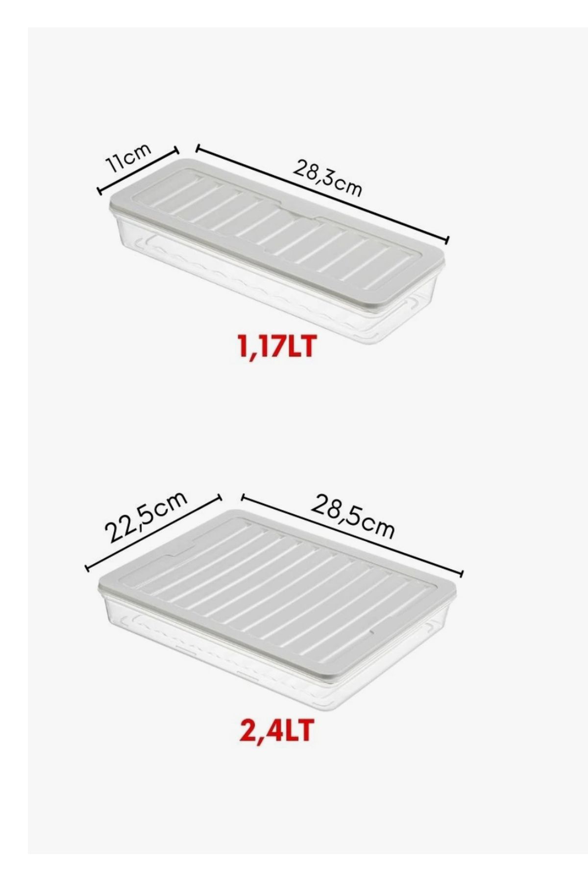 Hane216-Set of 3 Freshbox Storage Container Suitable for Microwave and Diffraction 2