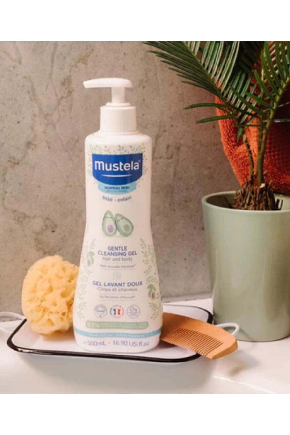 شامپو بچه روشنفکری آووکادو 500 میل Mustela
