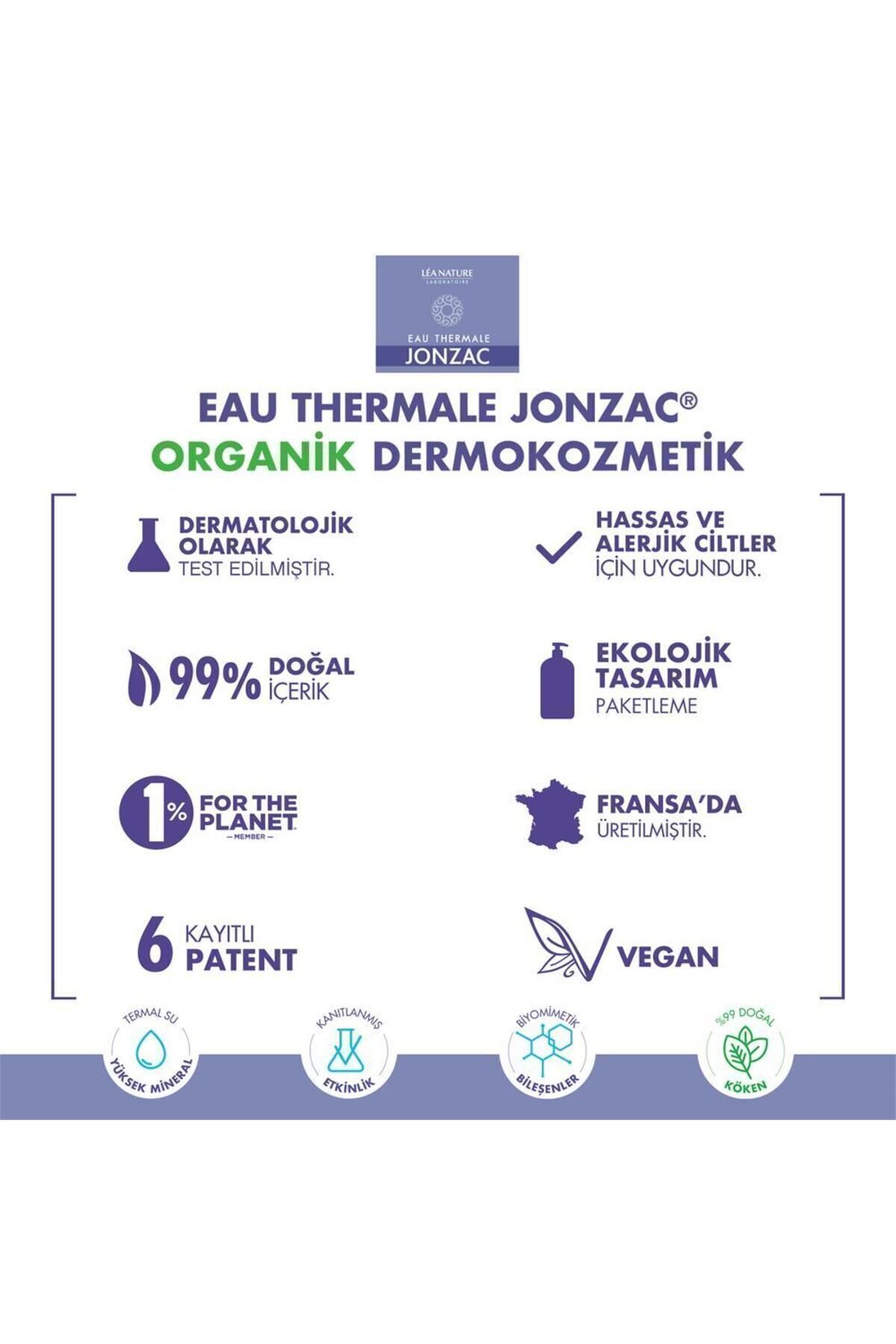 ژل دوش مرطوب کننده ارگانیک برای پوست های خشک و حساس 500 میلی لیتر Eau Thermale Jonzac