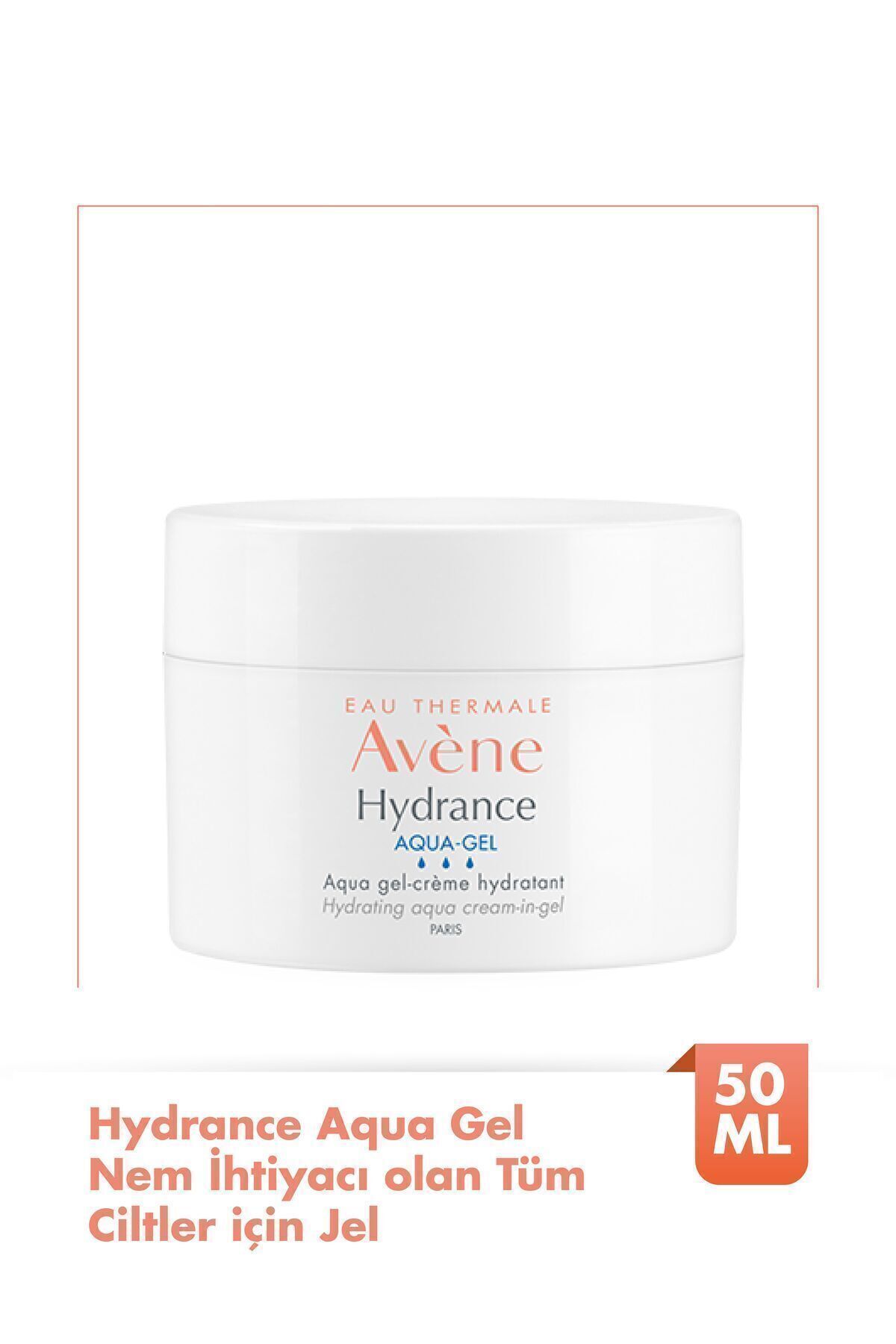 Hydrance Aqua Gel Nem İhtiyacı olan Tüm Ciltler için Jel 50 ml