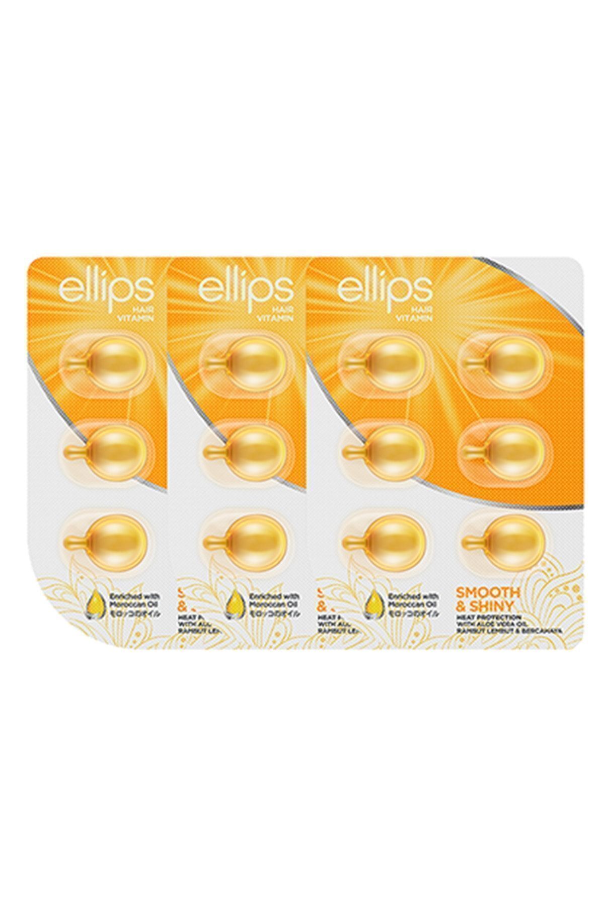 ست 3 عددی ویتامین موی نرم و براق Ellips