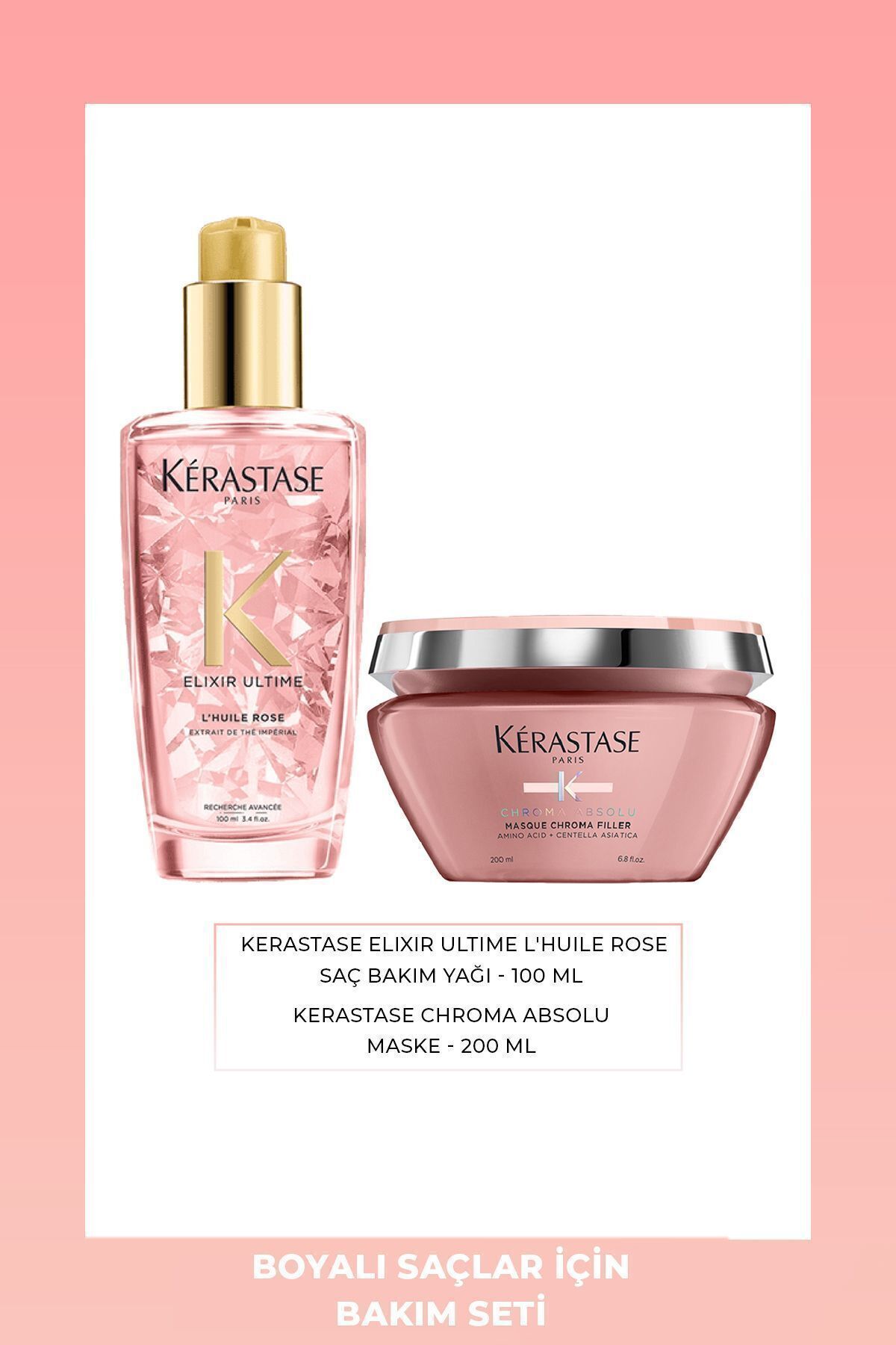 ست گیفت مراقبت از مو Kérastase Chroma Absolu برای موهای رنگ شده Kerastase