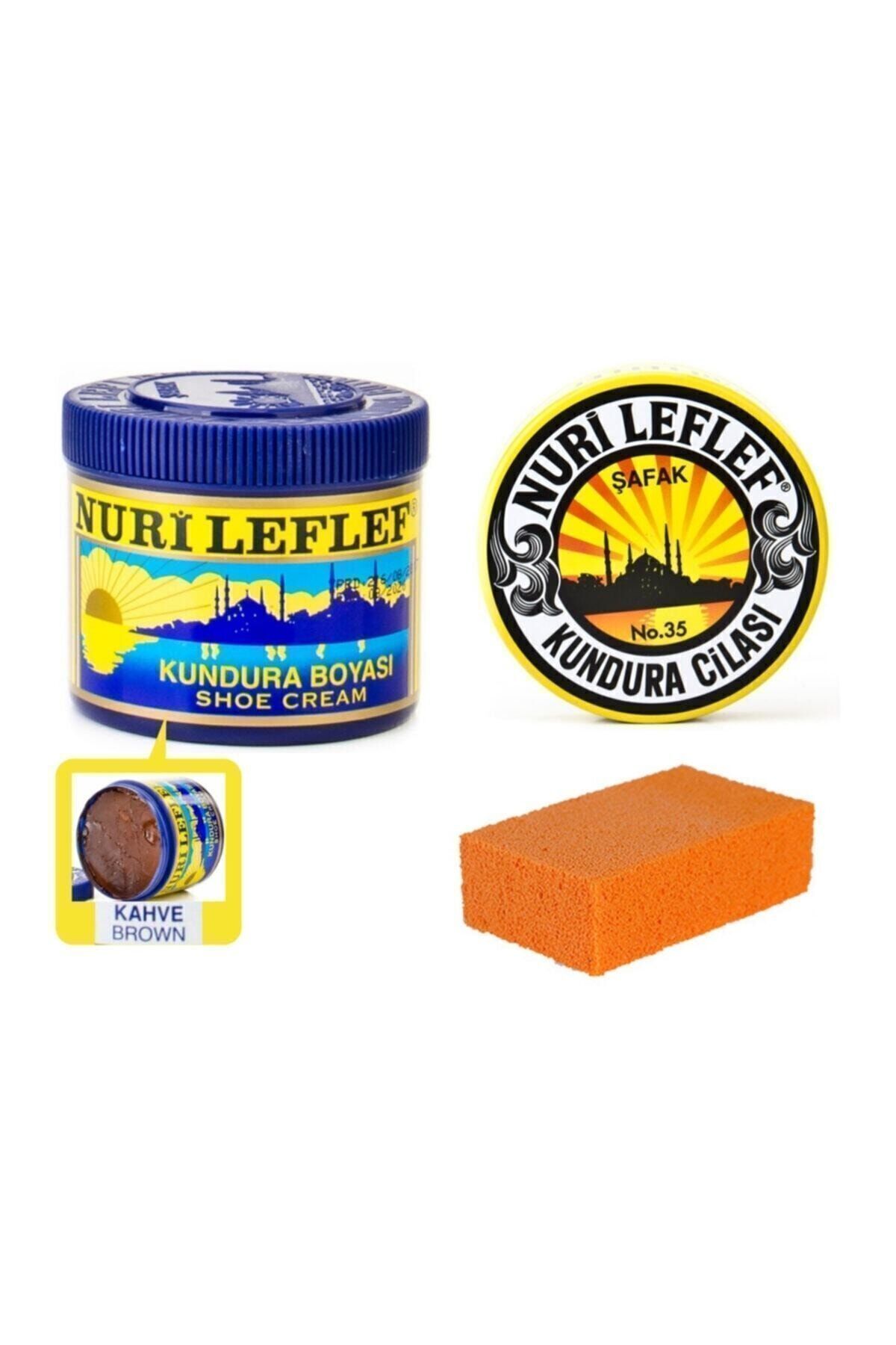 Nuri Leflef Special Kahve Ayakkabı Bakım Boyası Ve Cilası