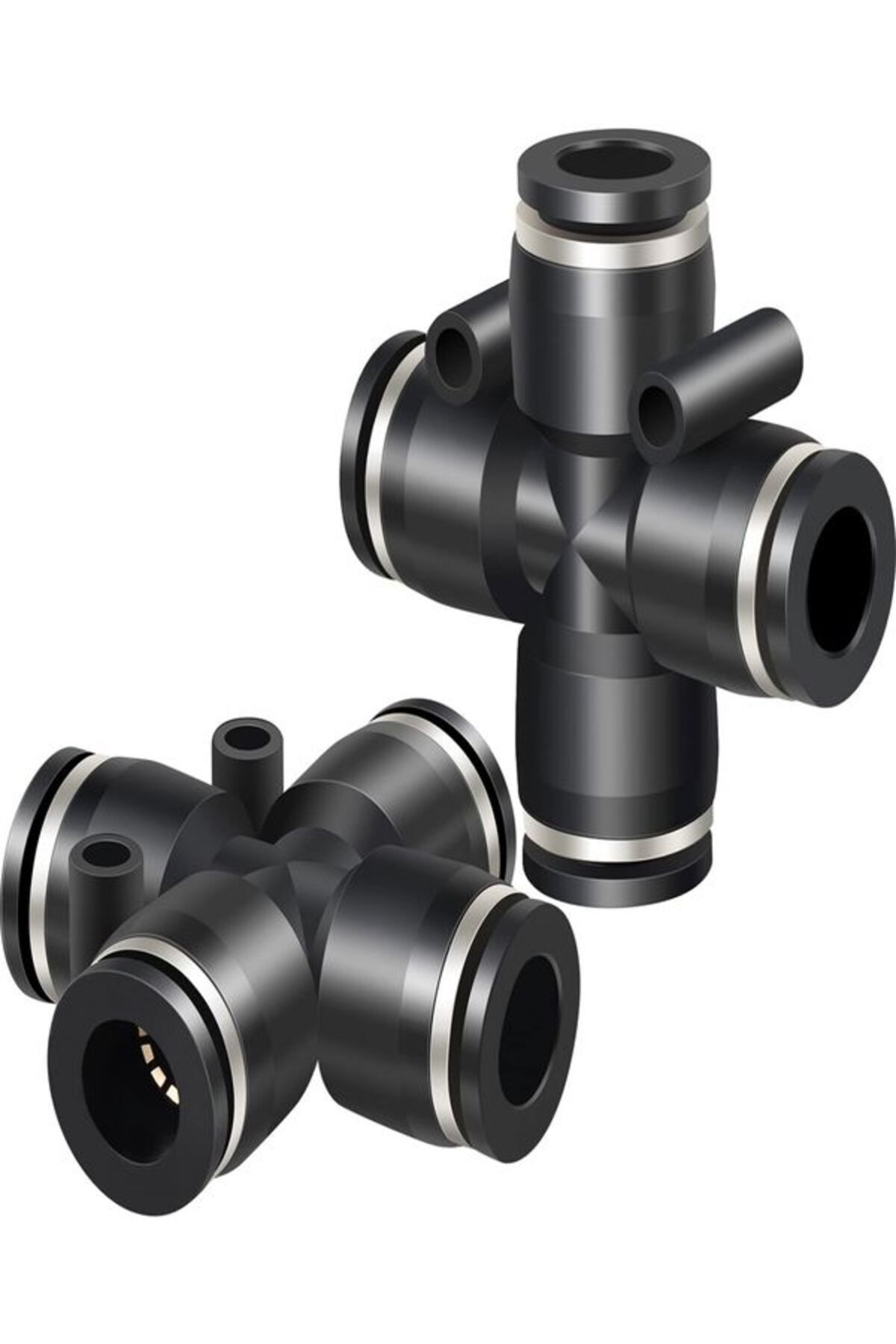 Firetech-6 mm Pneumatic Nipple Kruva - Pack of 2 4