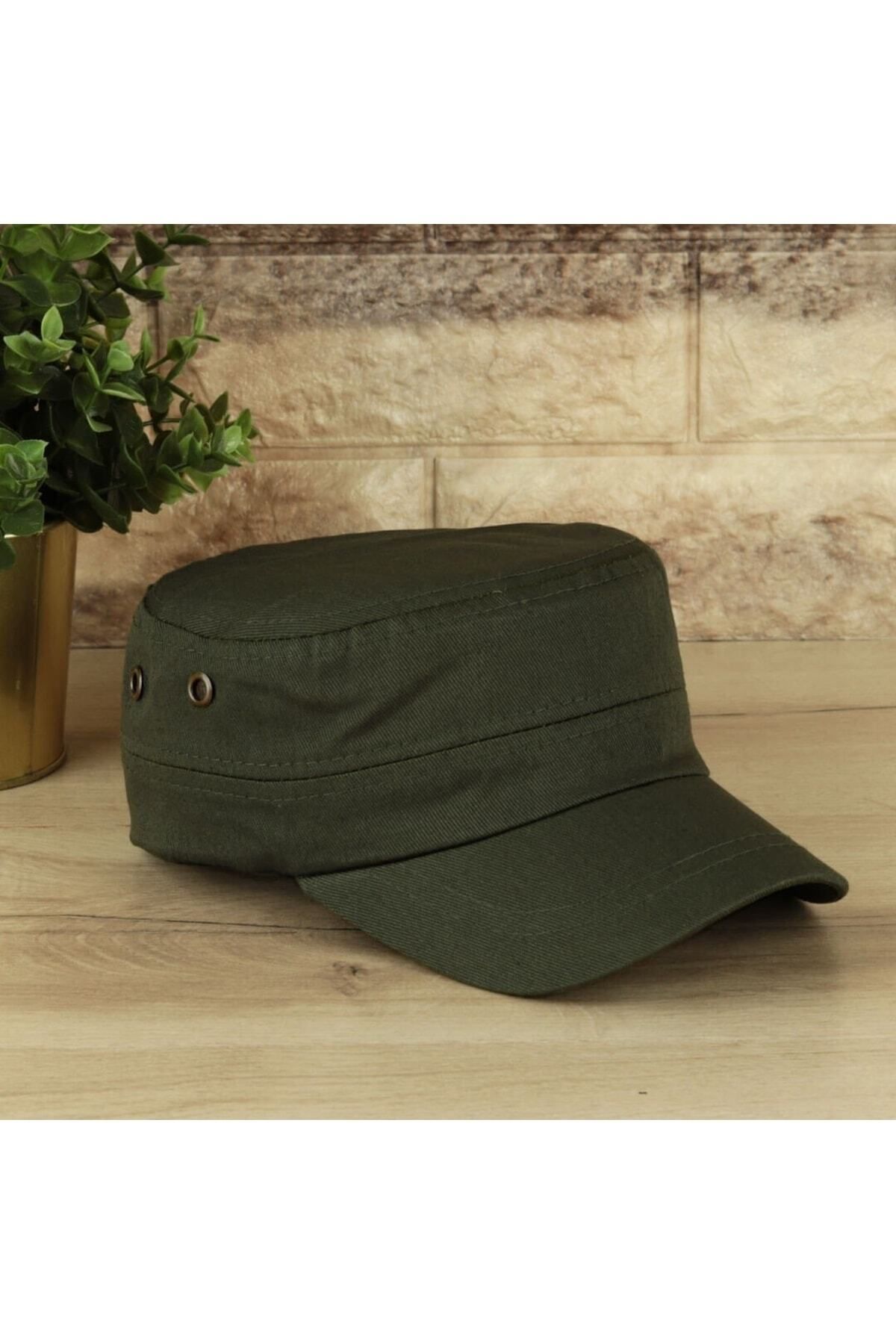 SYT  Castro Şapka Yazlık Canvas Kumaş Unisex - Görsel 2