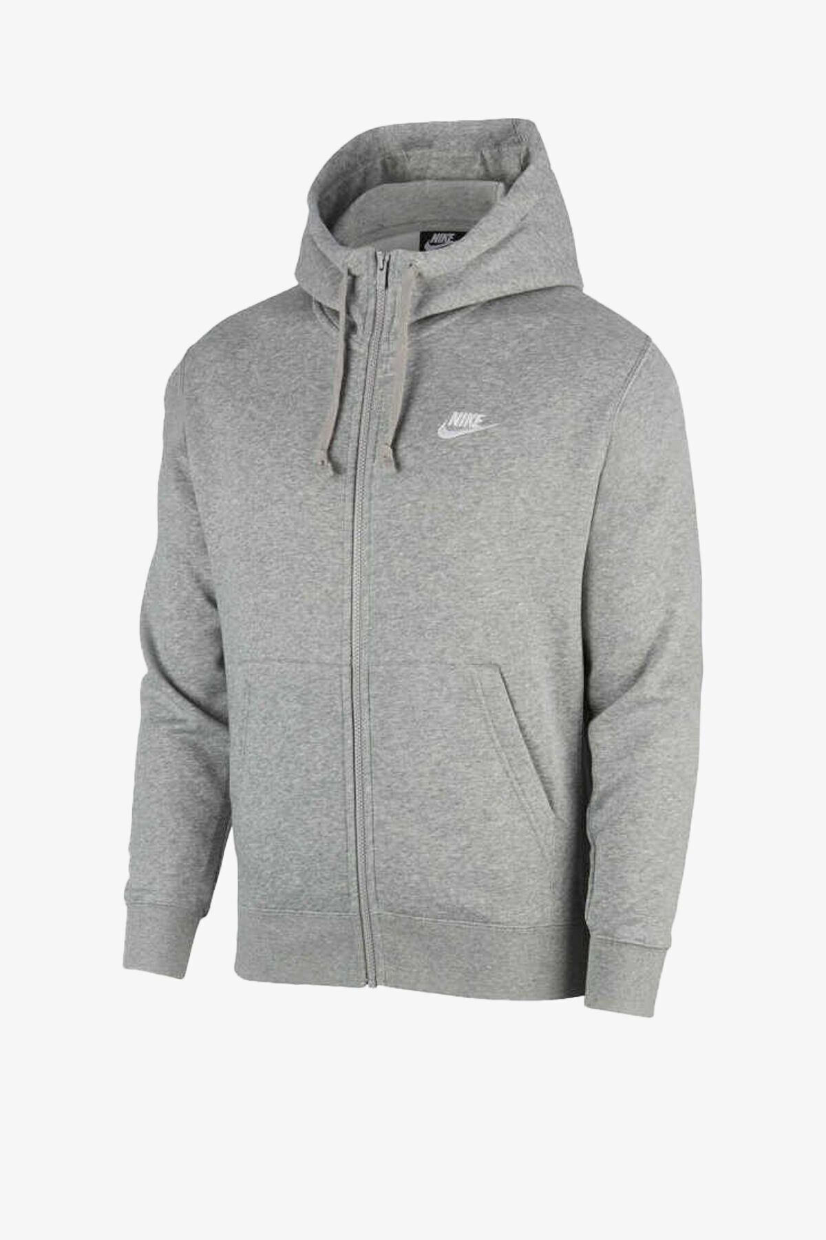 سویشرت اسپرت نایکی مردانه 100% پنبه خاکستری اسپرت راسته Regular/رگولار    بیسیک اسپرت | Nike BV2645-063 VN - تصویر 3