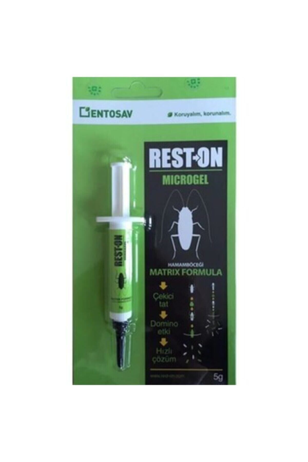 ENTOSAV Reston Hamamböceği Jeli 5 gr - Etkili Hamamböceği Kontrolü Için Mikrojel