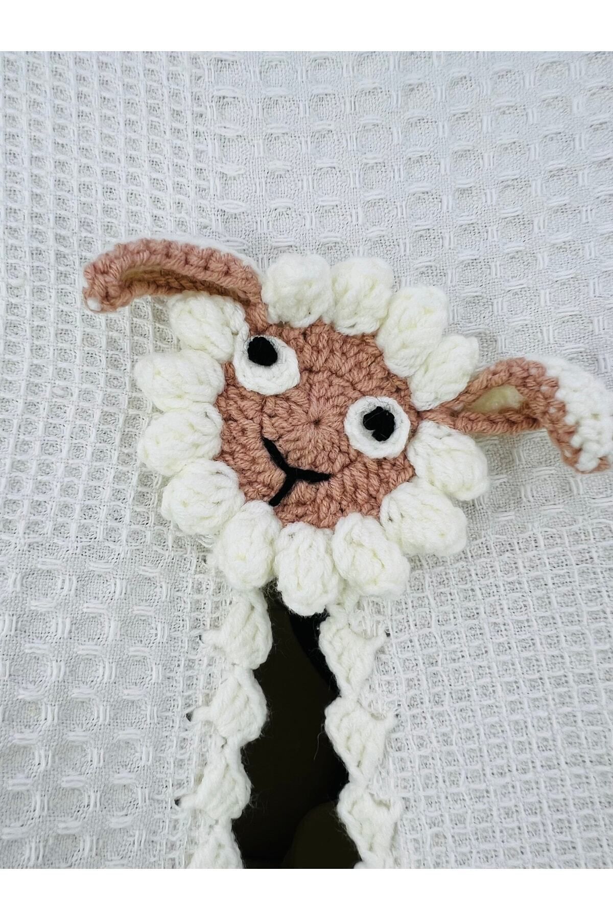 Atölye Eda Exclusive El Işi Kuzulu Pike Puset Örtüsü fotoğrafı 4 (önizleme)