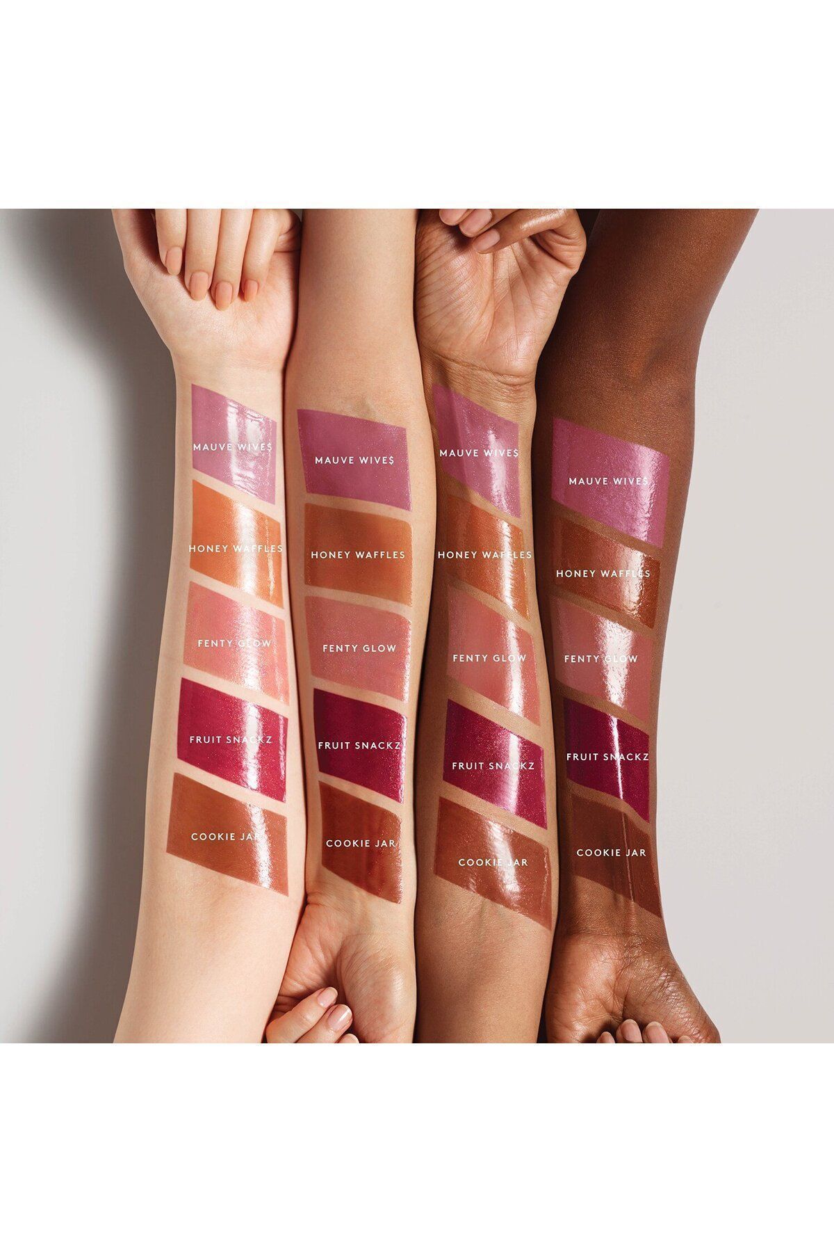 FENTY BEAUTY-Mauve Wives Ghair904 - Moisturizing Gloss That Provides a Fuller Look for Lips 2