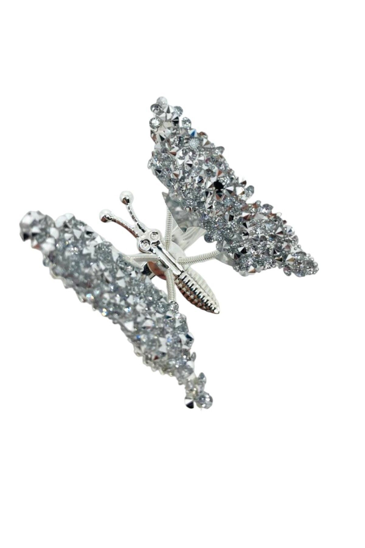 GALATA GIFT-New Fashion - Cataramă tip fluture de 4 cm, aligator cu aripi de primăvară 4