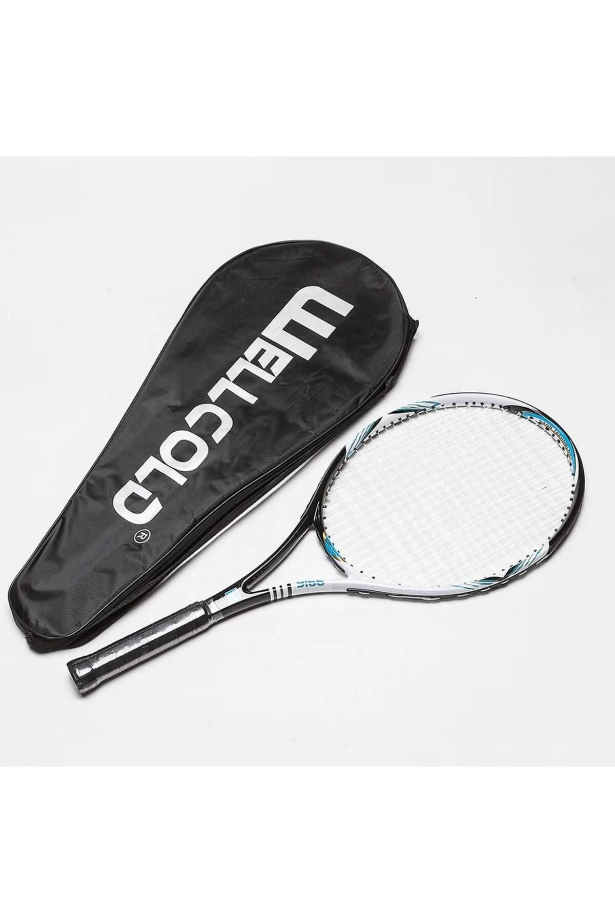 WELLCOLD 27 Inç Yetişkin Tenis Raketi Ve Deluxe Tenis Çantası (L2 GRİP) 9166