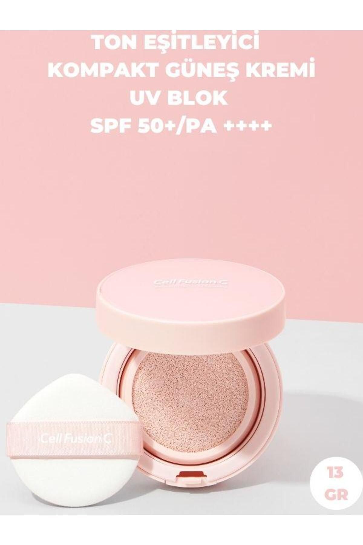 Cell Fusion C-High Protective and Tone up Compact Sunscreen Set - for All Skin Types 3