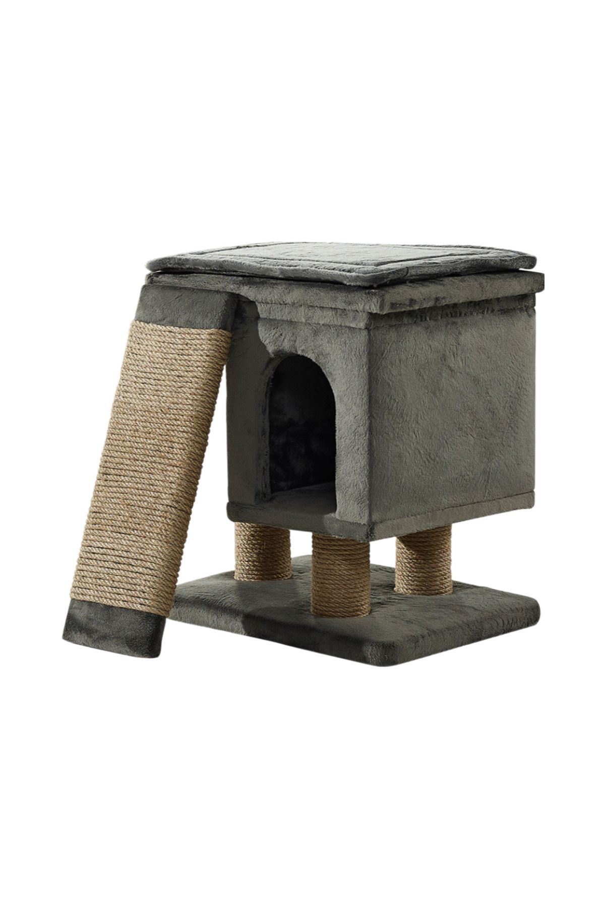Pet Dreams-Harvey Luxury Cat Scratcher, Rest with Nest, Ladder and Cushion 5