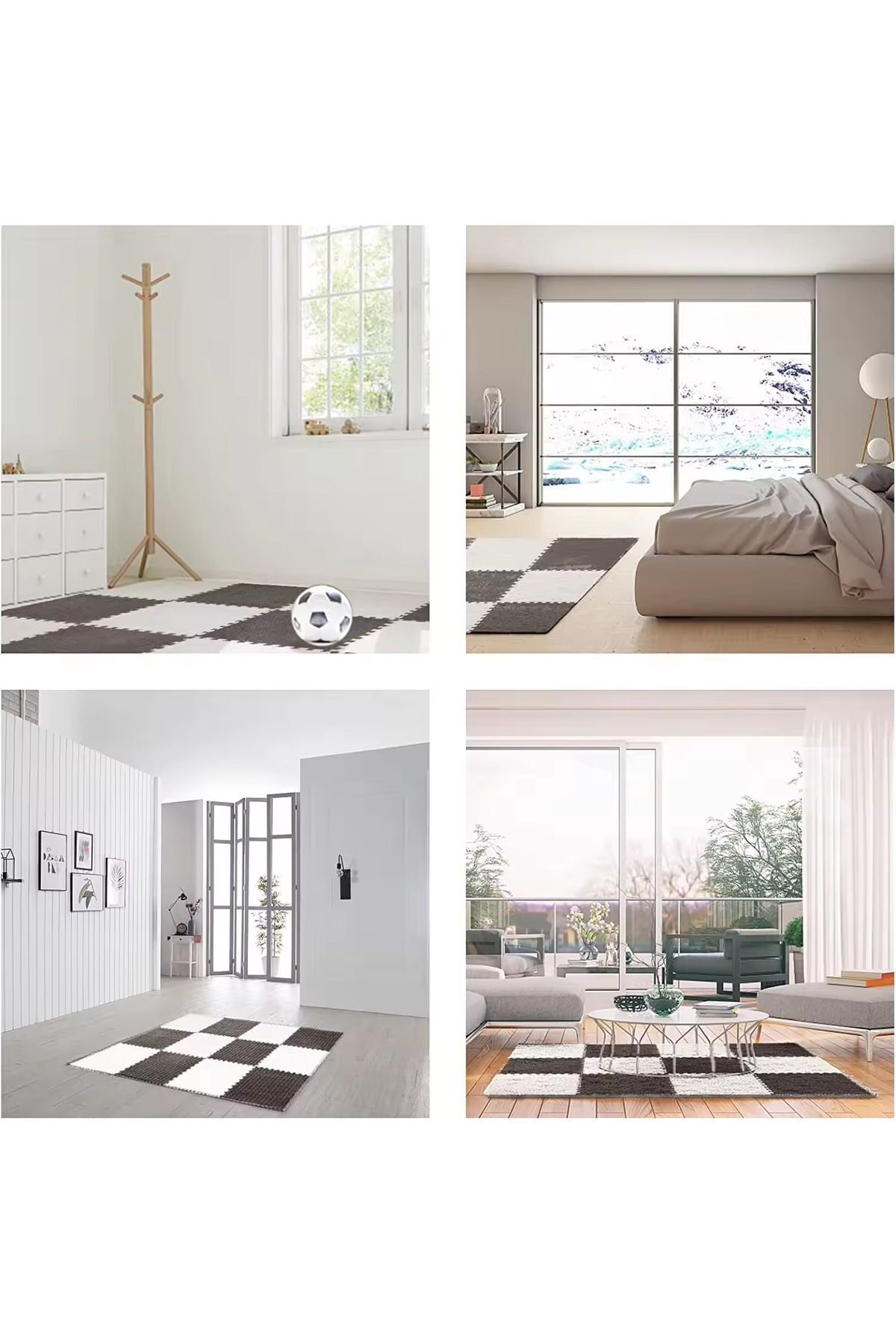 Home Yumuşak Köşelikli Yapboz Puzzle Halı, 10 Parça fotoğrafı 7 (önizleme)