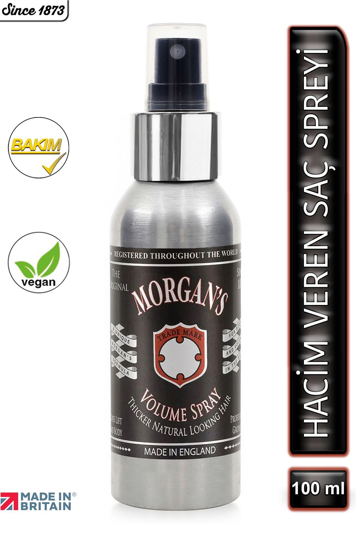 اسپری حجم دهنده مورگان - اسپری حجم دهنده طبیعی مو 100 میلی لیتری Morgan's Pomade